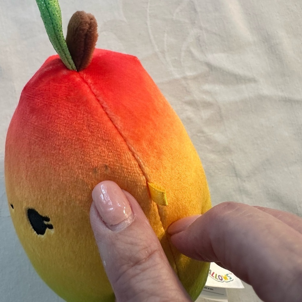 Squishmallows Ximena the Mango From the What’s Cooking Squad 5 inche Plush - Picture 7 of 11